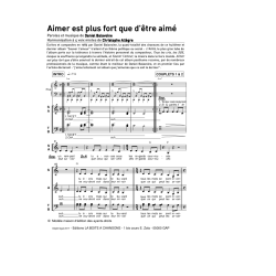/partitions/Aimer est plus fort que d être aimé (4vm)-(2018)