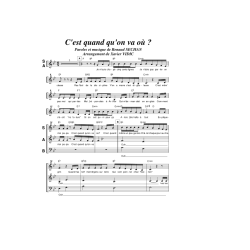 /partitions/C est quand qu on va où (3vm dont vh facul.)-(2003)