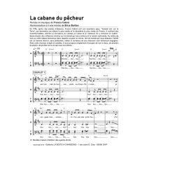 /partitions/Cabane du pêcheur (la) (4vm)-(2018)