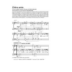 /partitions/Chère amie (4vm)-(2019)