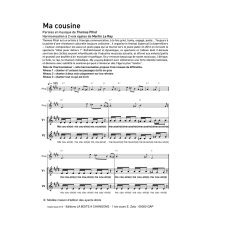 /partitions/Ma cousine (2ve)-(2019) ANNULE ET REMPLACE