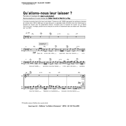 /partitions/Qu allons-nous leur laisser (4vm)-(2011)