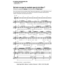 /partitions/Qu est ce que tu voulais que je lui dise (4vm)-(2008)