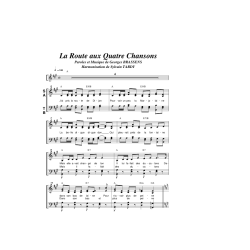 /partitions/Route au quatre chansons (la) (4vm)-(2003)